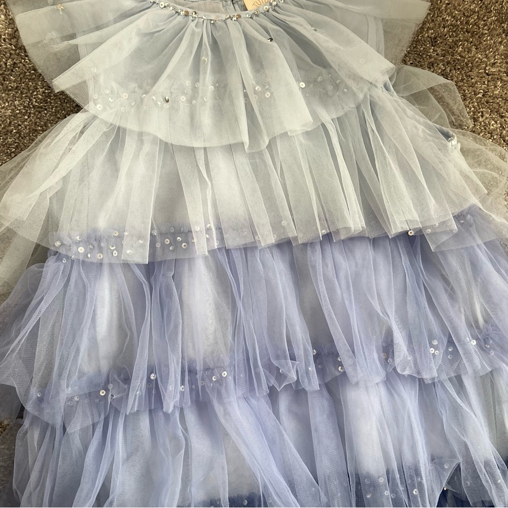 Tutu du monde dress NWT ombré blue lace dress - Picture 4 of 8